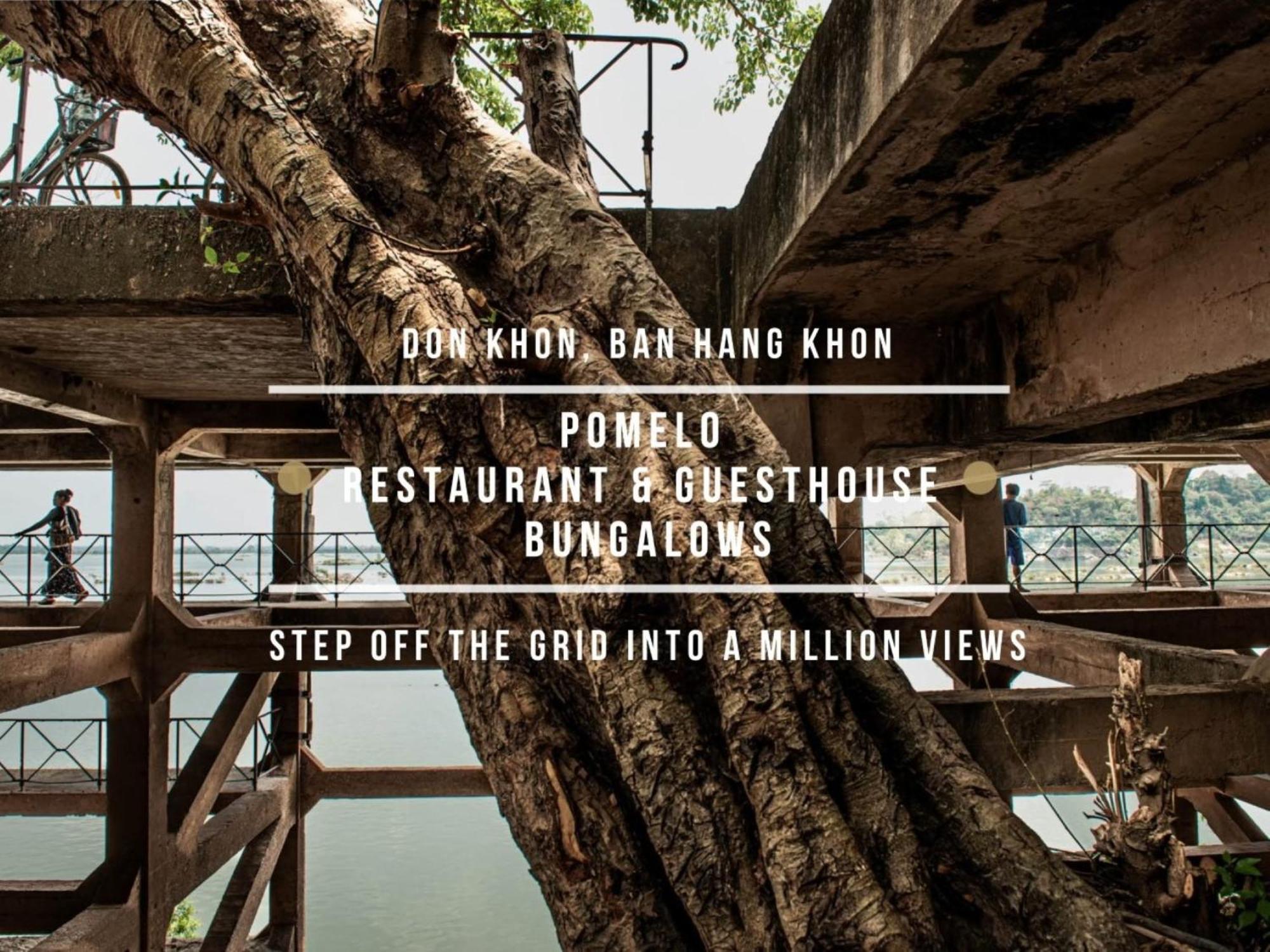 Pomelo Restaurant And Guesthouse - Fishermen & Tammarine Cottages Riverfront - Experience Nature, Culture And Adventure & Tailor-Made Tour Ban Khon エクステリア 写真